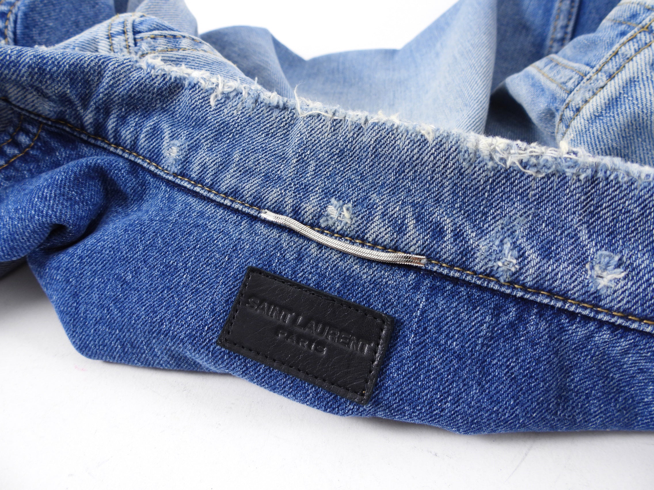 Saint Laurent Blue Denim Jean Jacket