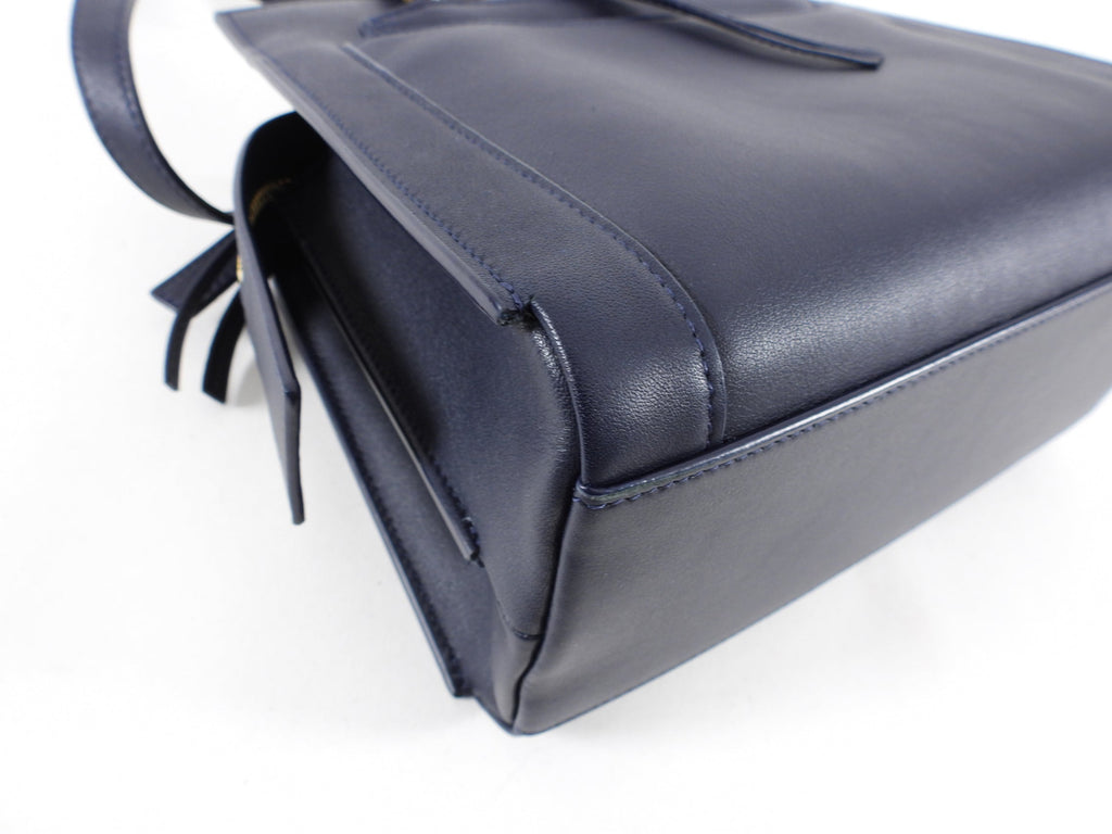 Saint Laurent Midnight Navy Small East Side Shoulder Bag