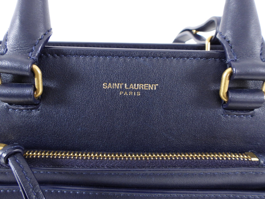 Saint Laurent Midnight Navy Small East Side Shoulder Bag