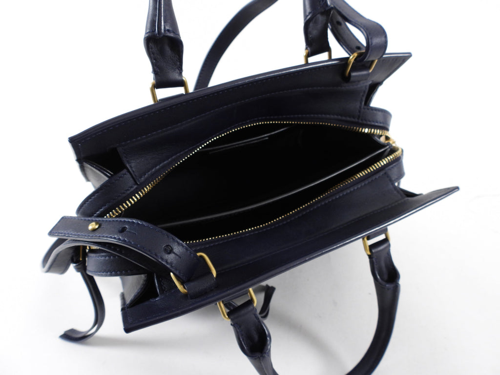 Saint Laurent Midnight Navy Small East Side Shoulder Bag