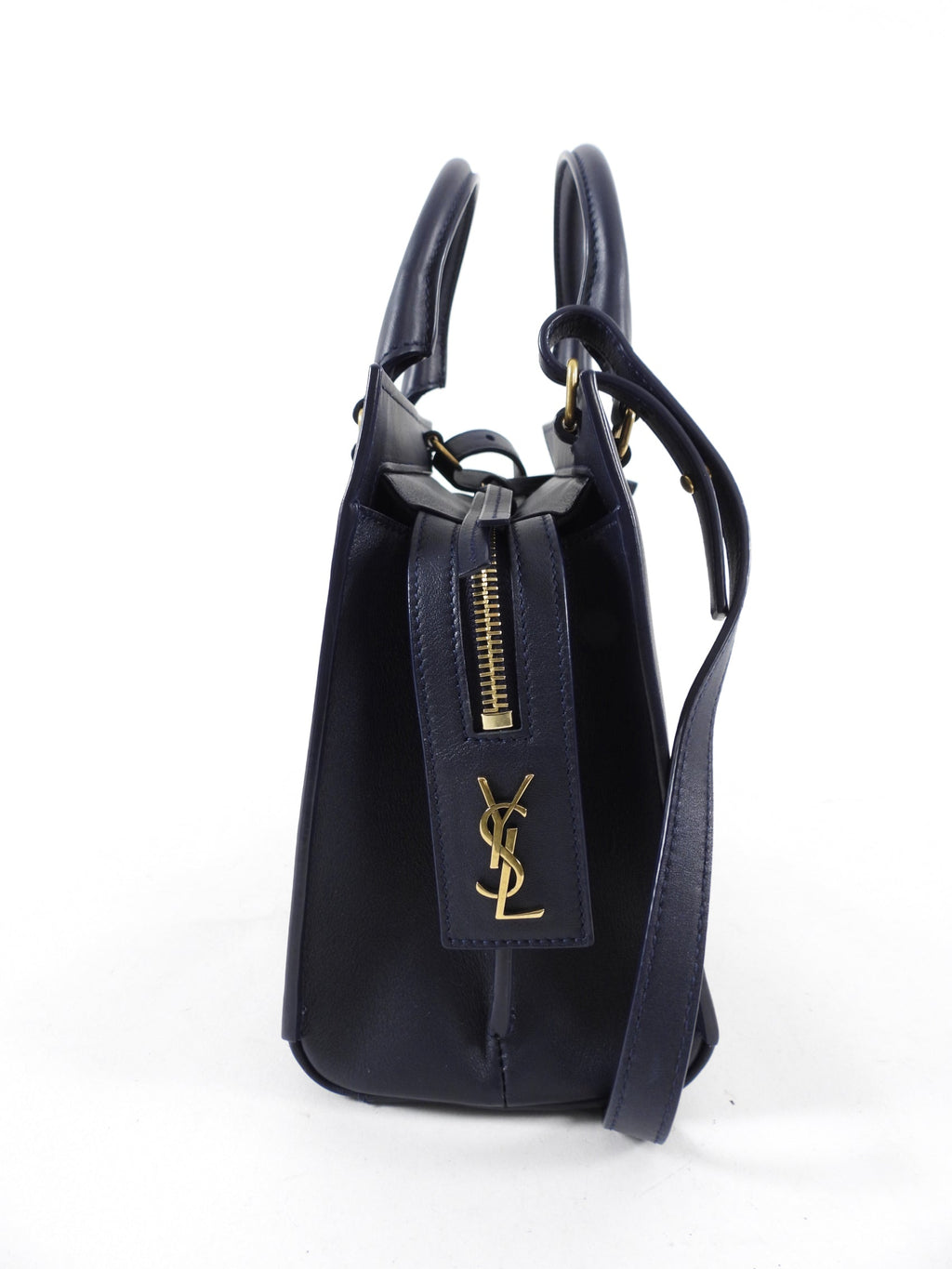 Saint Laurent Midnight Navy Small East Side Shoulder Bag