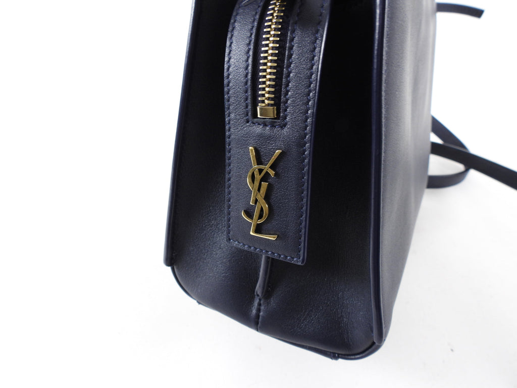 Saint Laurent Midnight Navy Small East Side Shoulder Bag
