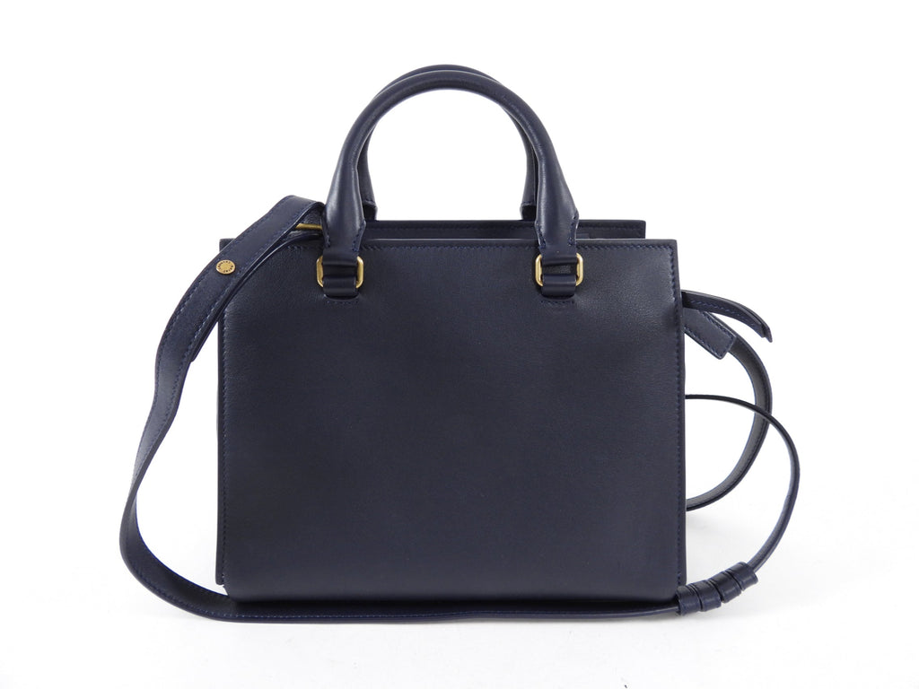 Saint Laurent Midnight Navy Small East Side Shoulder Bag