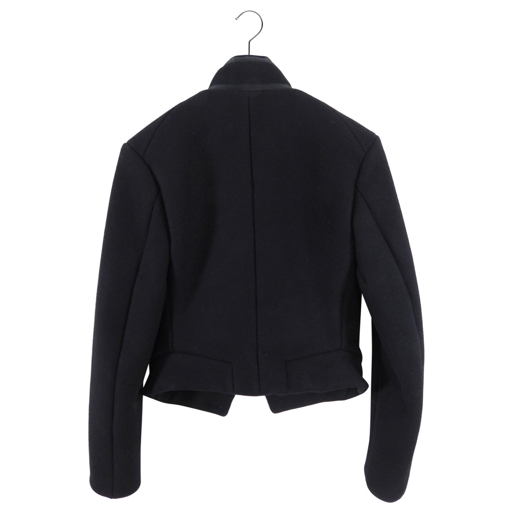 Saint Laurent Felt Wool Military Embroidered Jacket - FR36