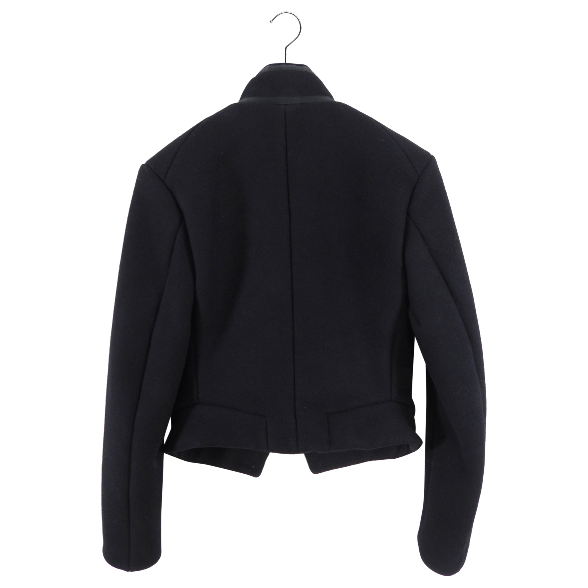 Saint Laurent Felt Wool Military Embroidered Jacket - FR36