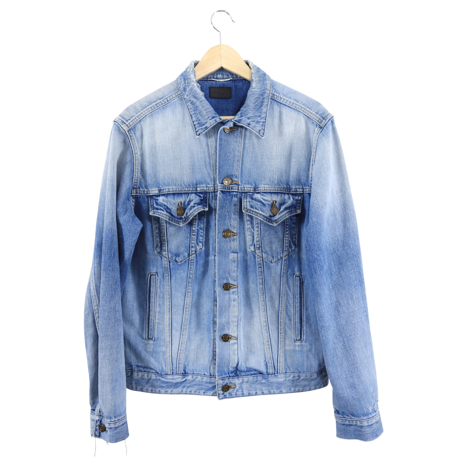 Saint Laurent Blue Denim Jean Jacket