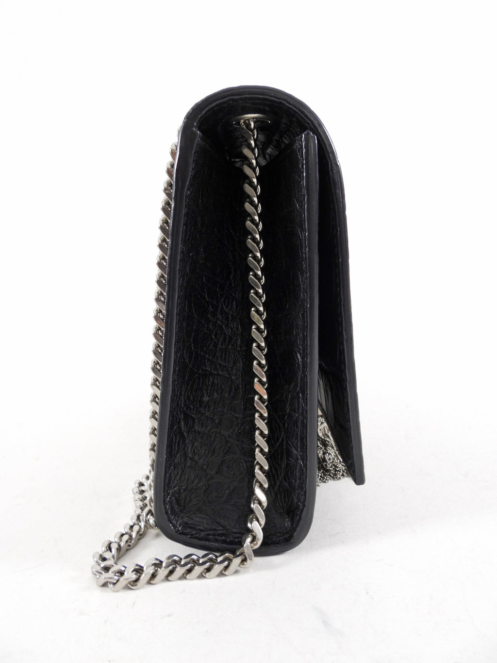 Saint Laurent Medium Embossed Kate Tassel Bag