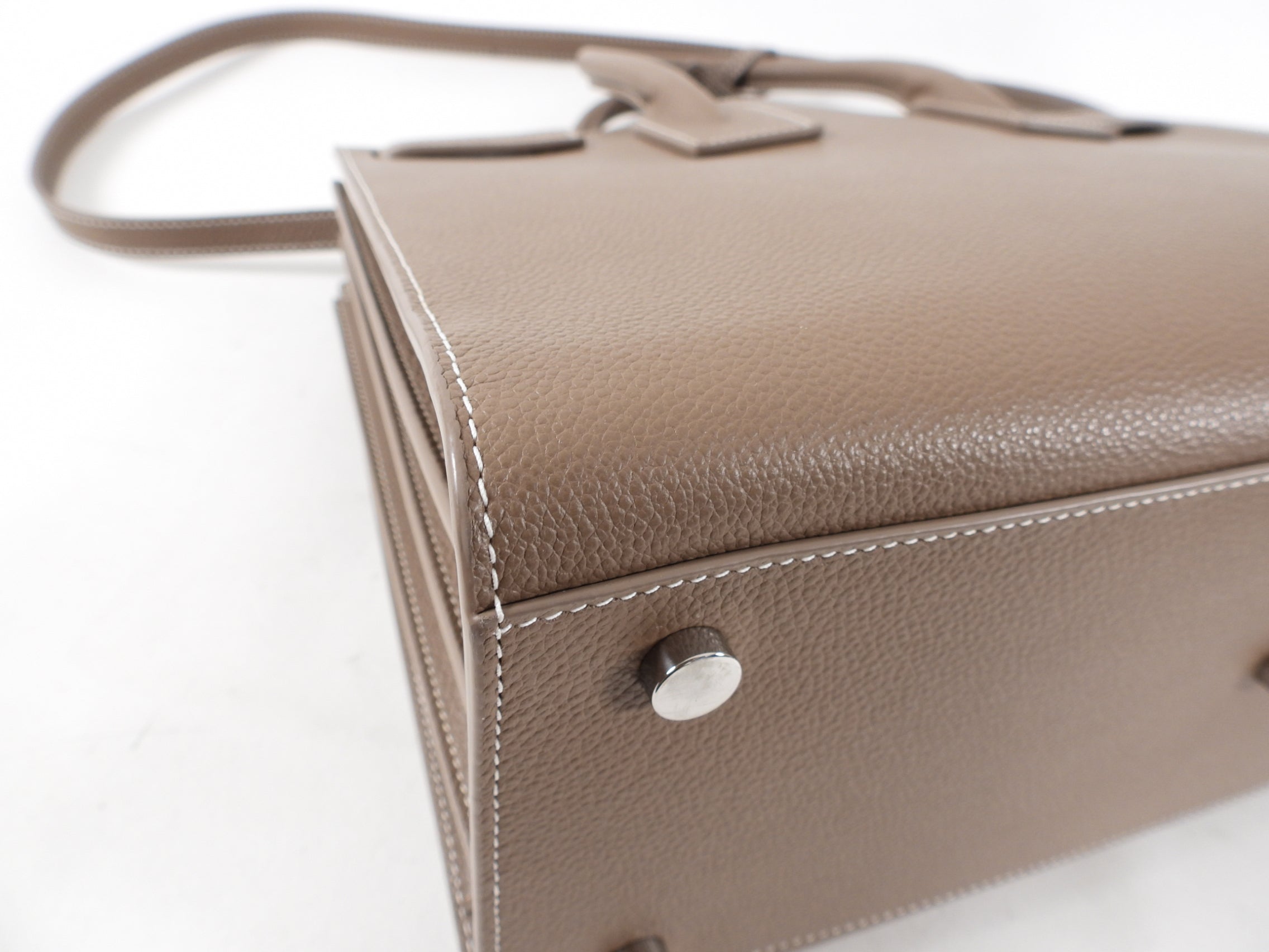 Saint Laurent Sac de Jour Small Taupe Two Way Bag
