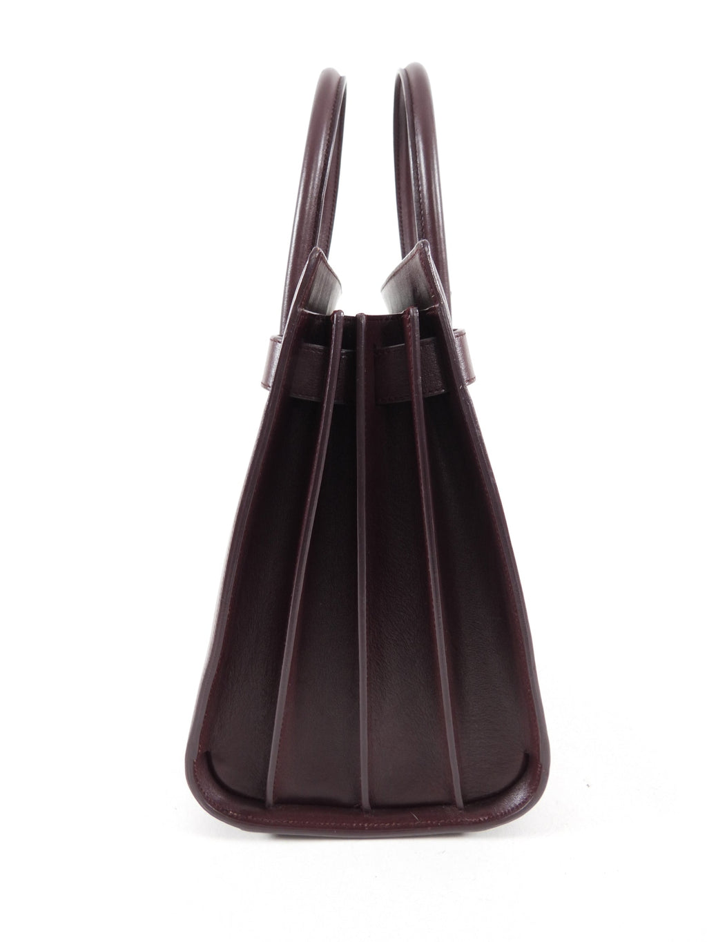 Saint Laurent Sac de Jour Small Bordeaux Smooth Leather Bag