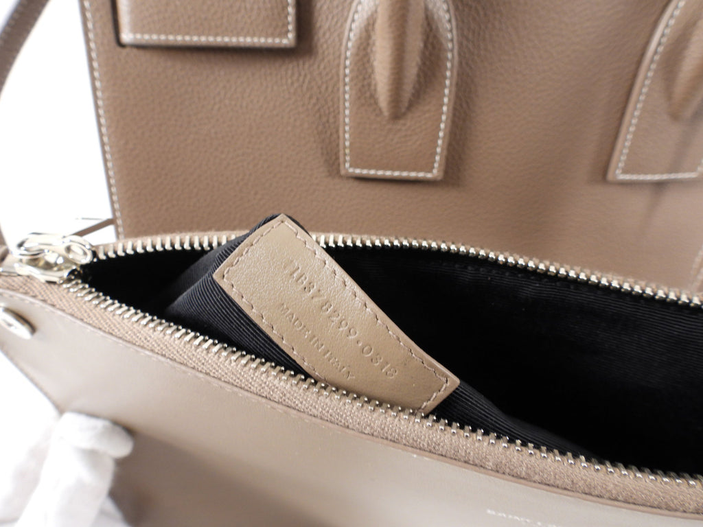 Saint Laurent Sac de Jour Small Taupe Two Way Bag