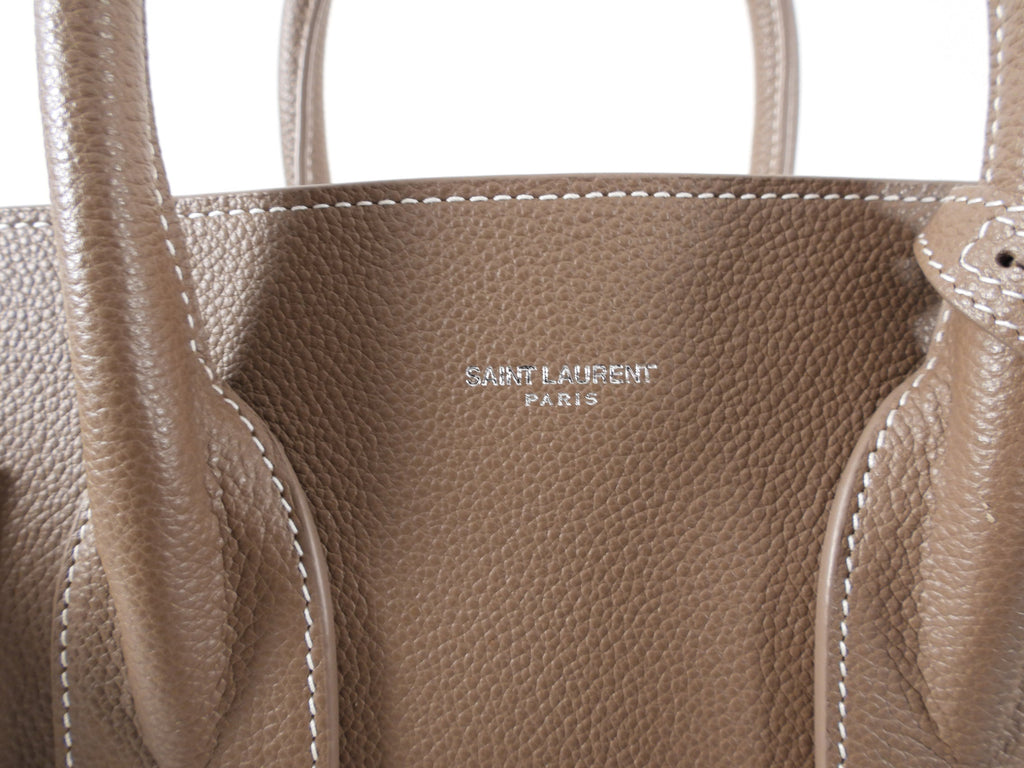 Saint Laurent Sac de Jour Small Taupe Two Way Bag