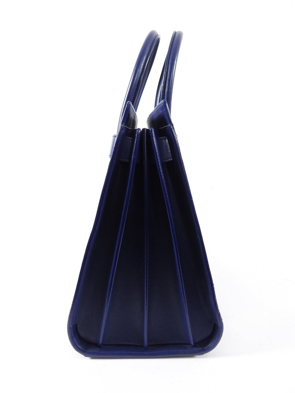 Saint Laurent Cobalt Blue Large Sac de Jour Tote Bag