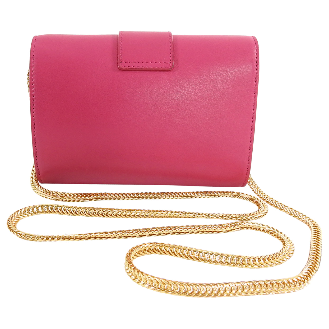 YSL Saint Laurent Pink Mini Sac Y Ligne Crossbody Bag