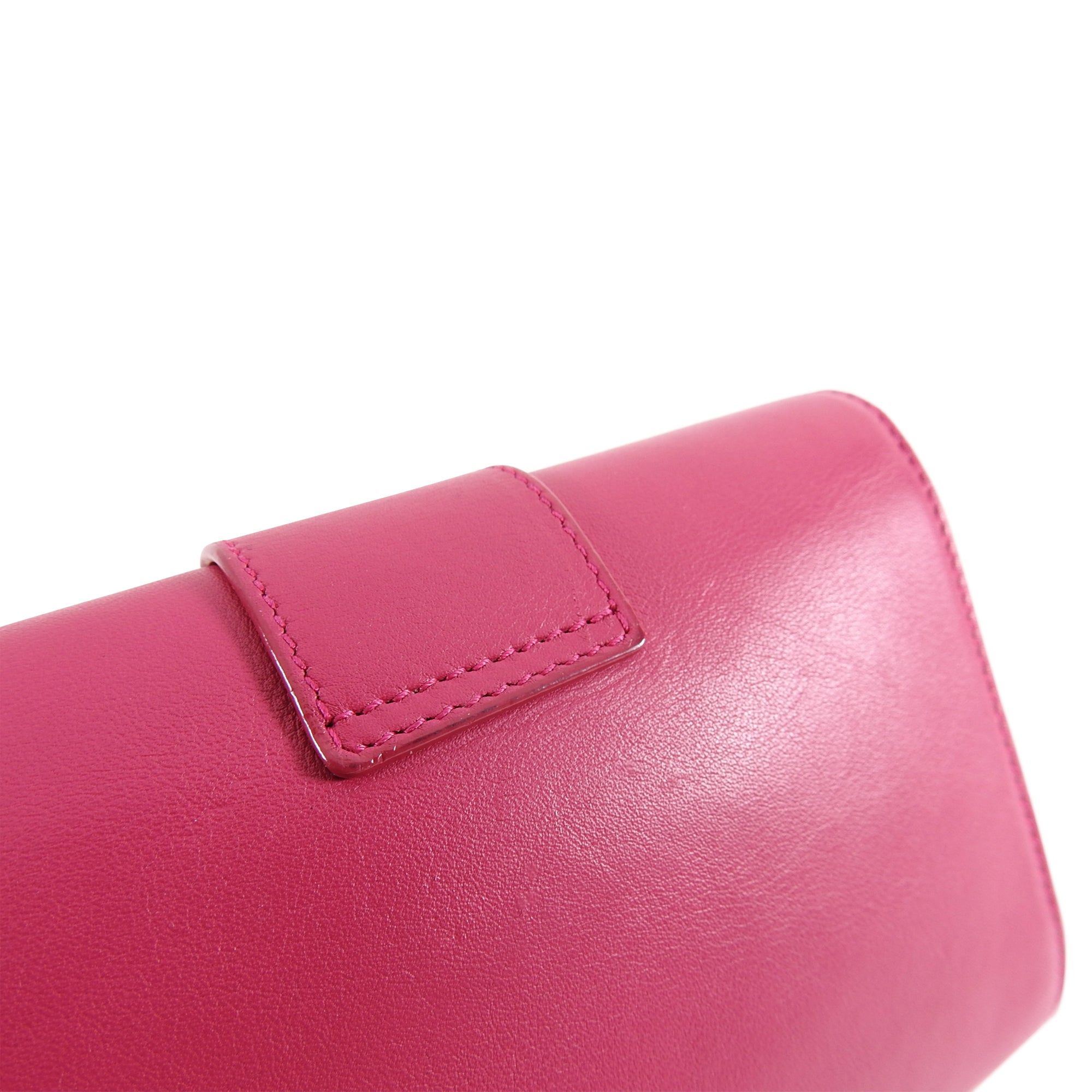 YSL Saint Laurent Pink Mini Sac Y Ligne Crossbody Bag