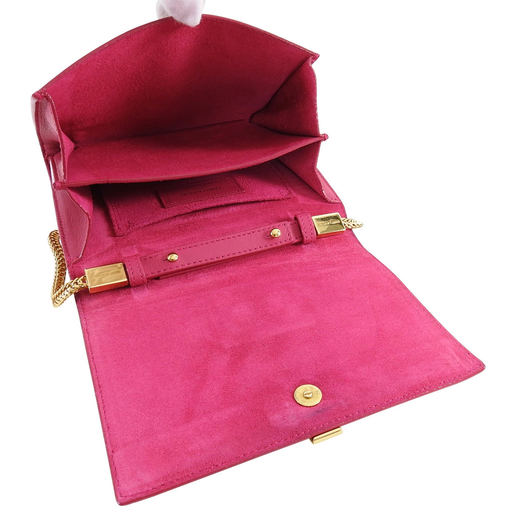 YSL Saint Laurent Pink Mini Sac Y Ligne Crossbody Bag
