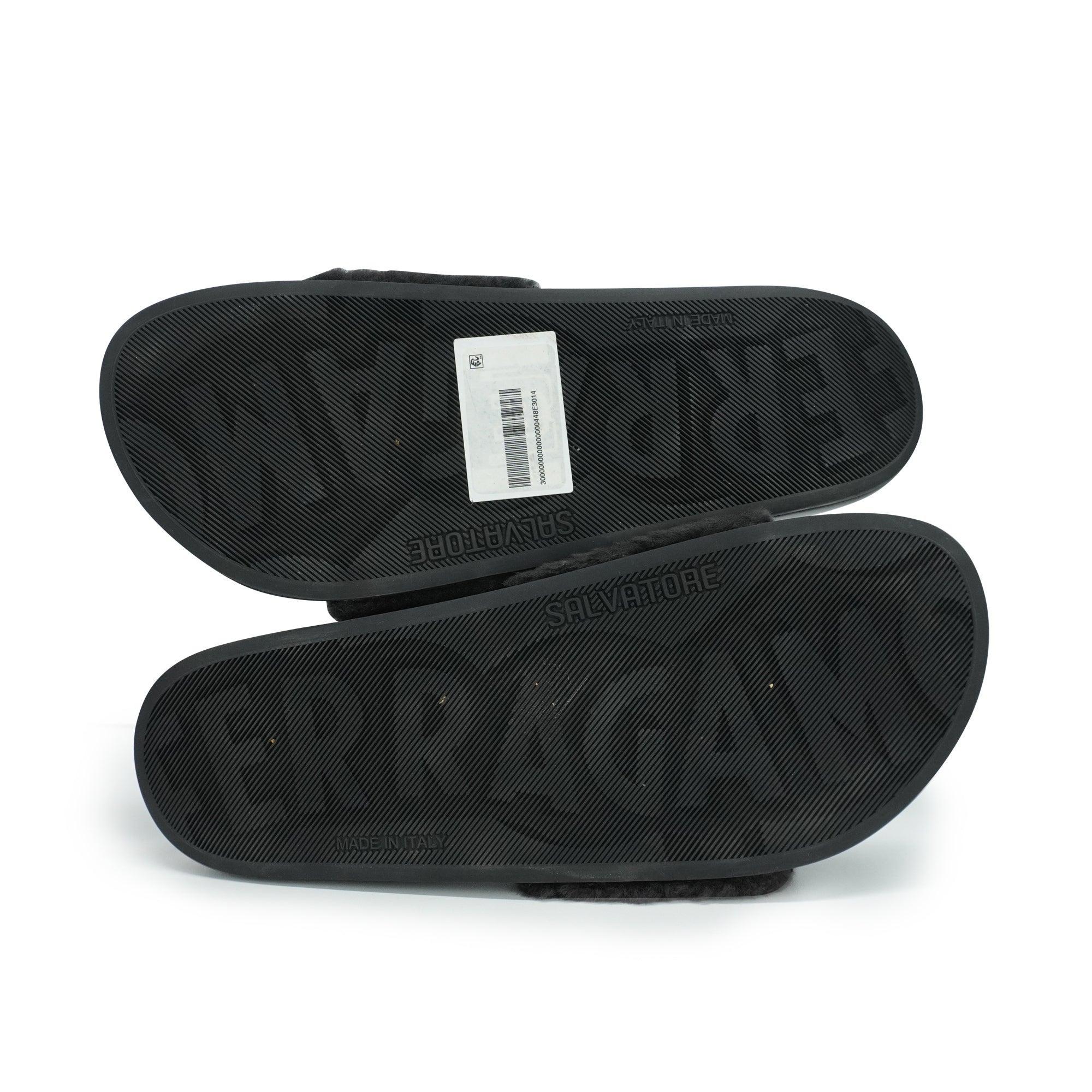 Salvatore Ferragamo Pool Slides - Men's 10