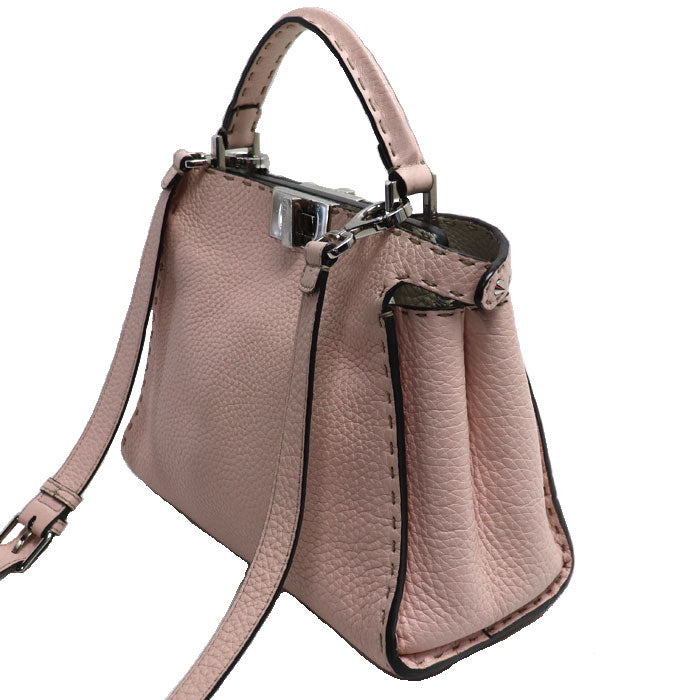 Fendi Selleria Peekaboo Essentially Leather 2way Shoulder Bag