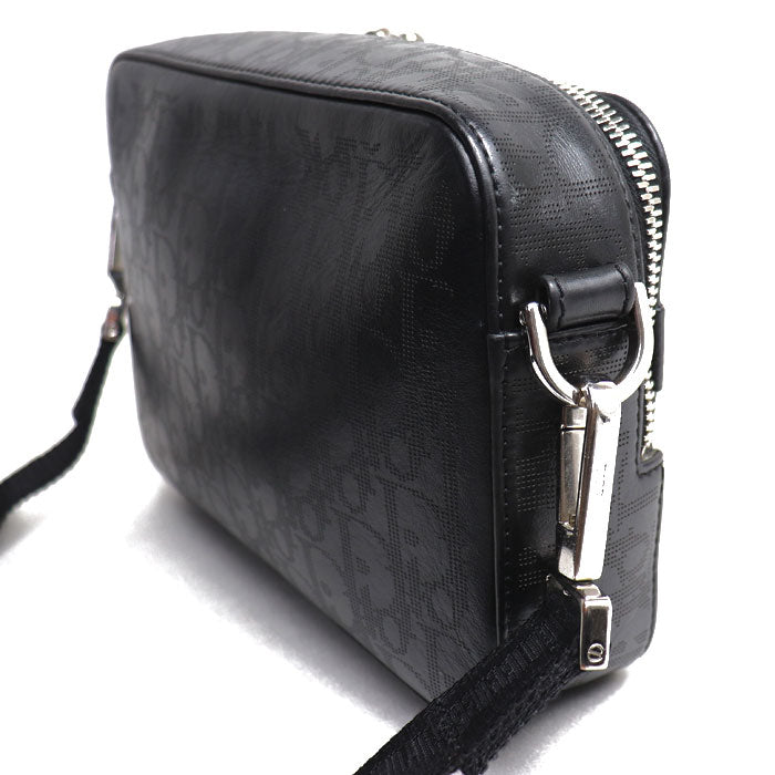 Christian Dior Safari Oblique Leather Shoulder Bag