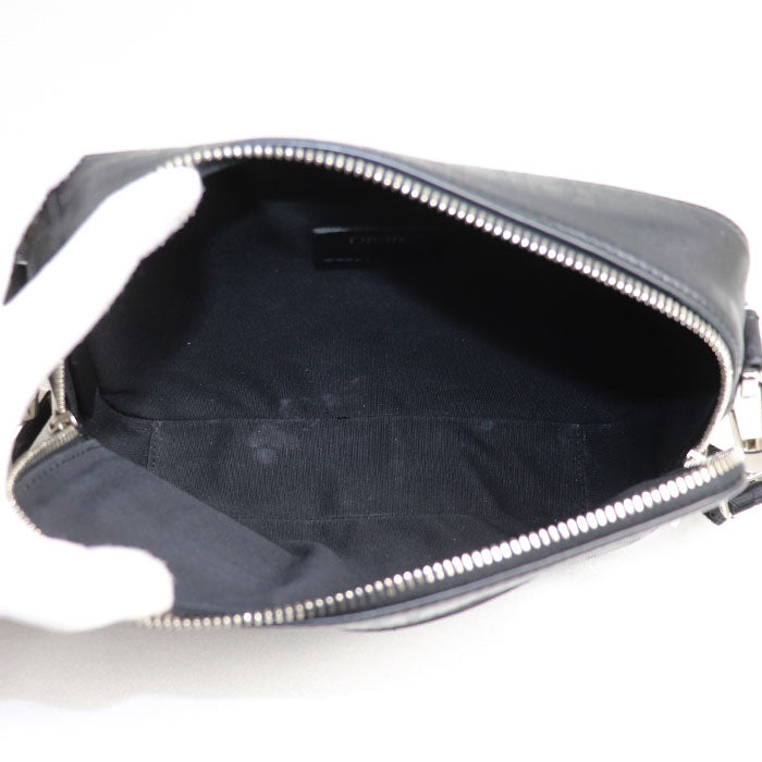 Christian Dior Safari Oblique Leather Shoulder Bag