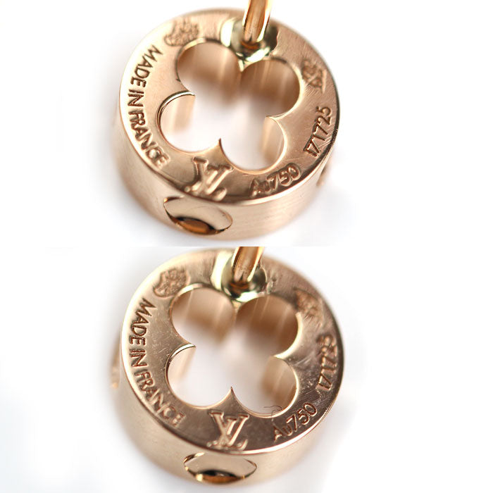 Louis Vuitton Empreinte Au750 Earrings