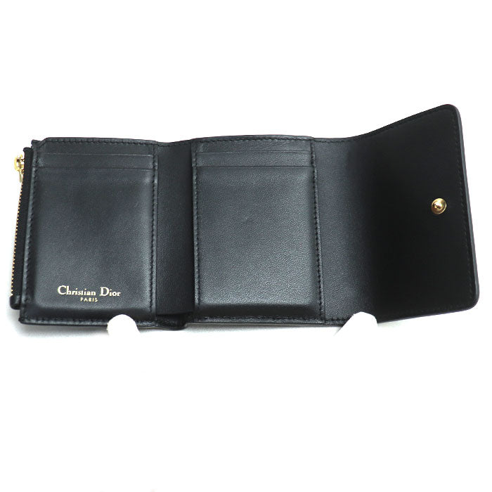 Christian Dior 30 Montaigne Lotus Calfskin Wallet