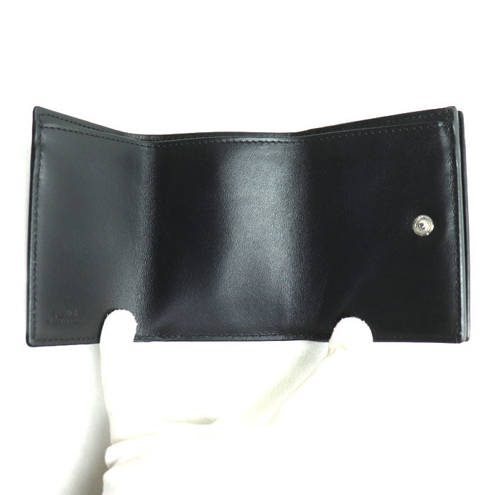 Fendi Compact Wallet PVC Trifold Wallet