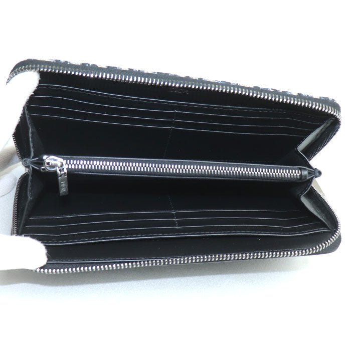 Dior Oblique Jacquard Long Zip Wallet
