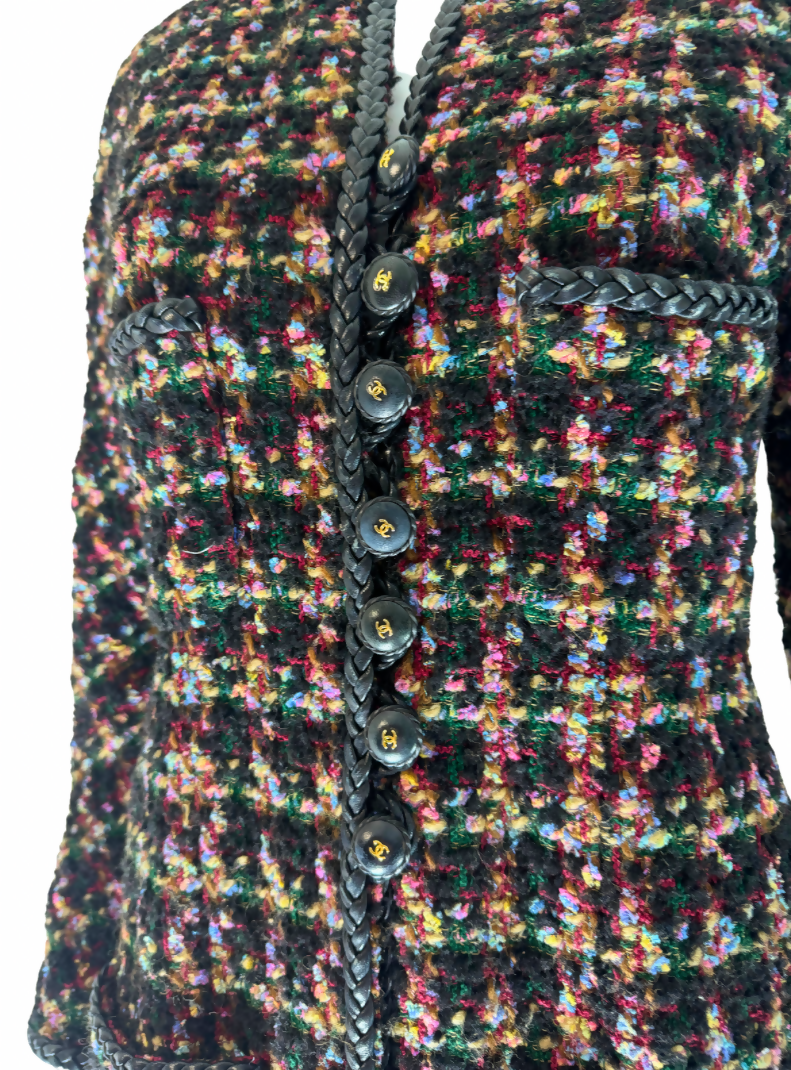 Chanel Vintage 1992 Runway Tweed Jacket