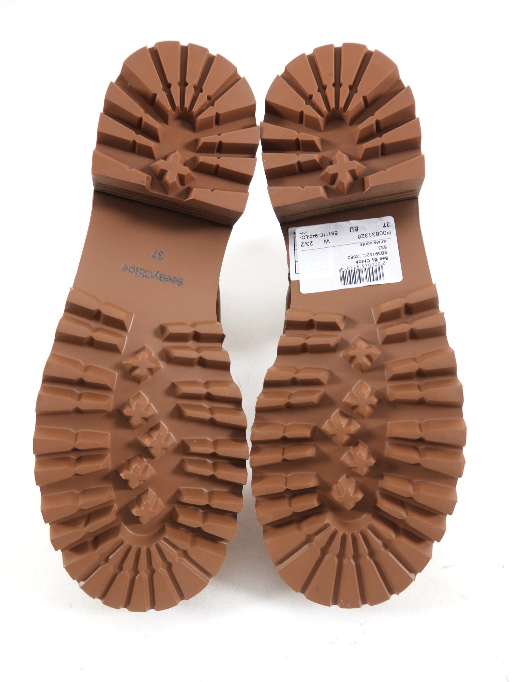 See by Chloe Mallory Tan Shearling Boot - 37