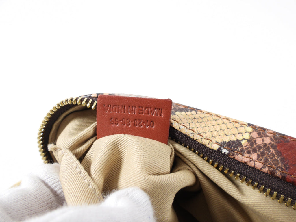 See By Chloe Tony Faux Python Grained Camera Bag