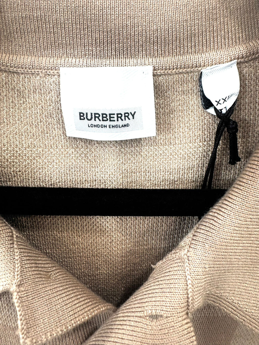 BURBERRY MEN'S CHECK POLO
