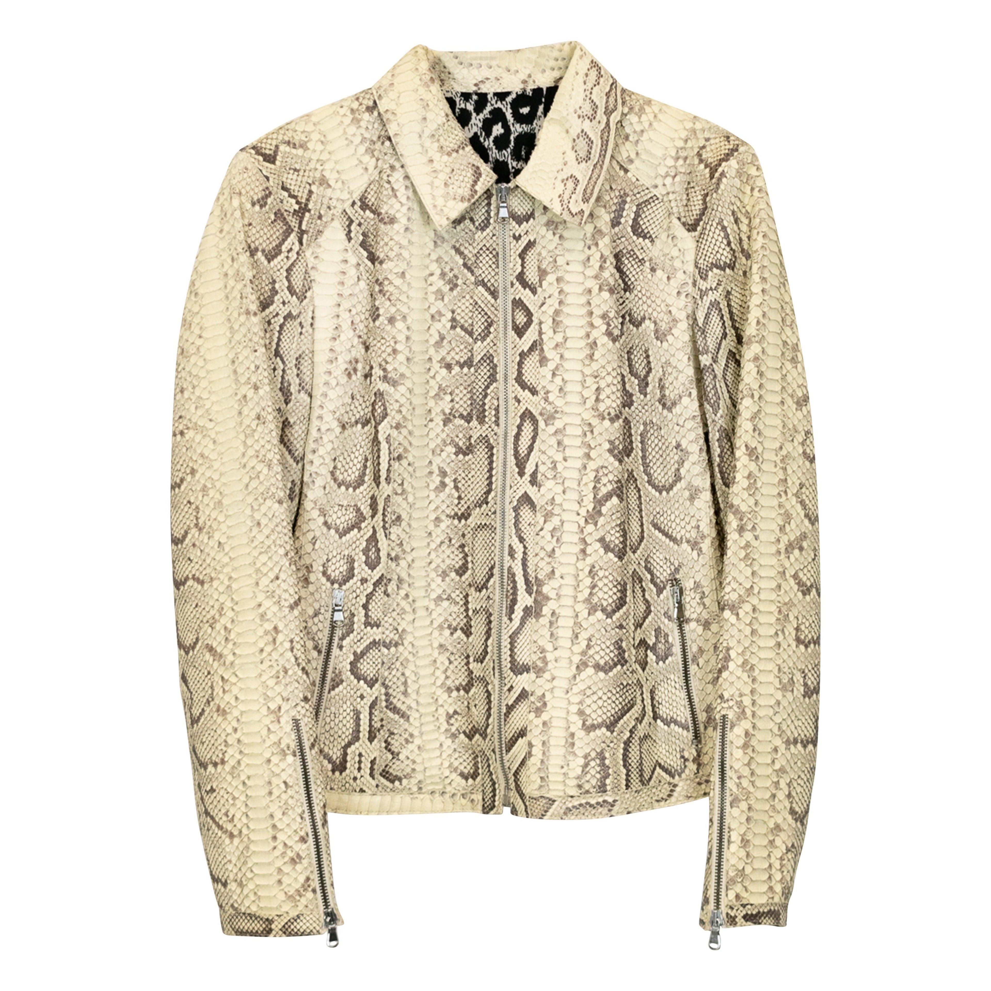 Snakeskin Jacket - 42