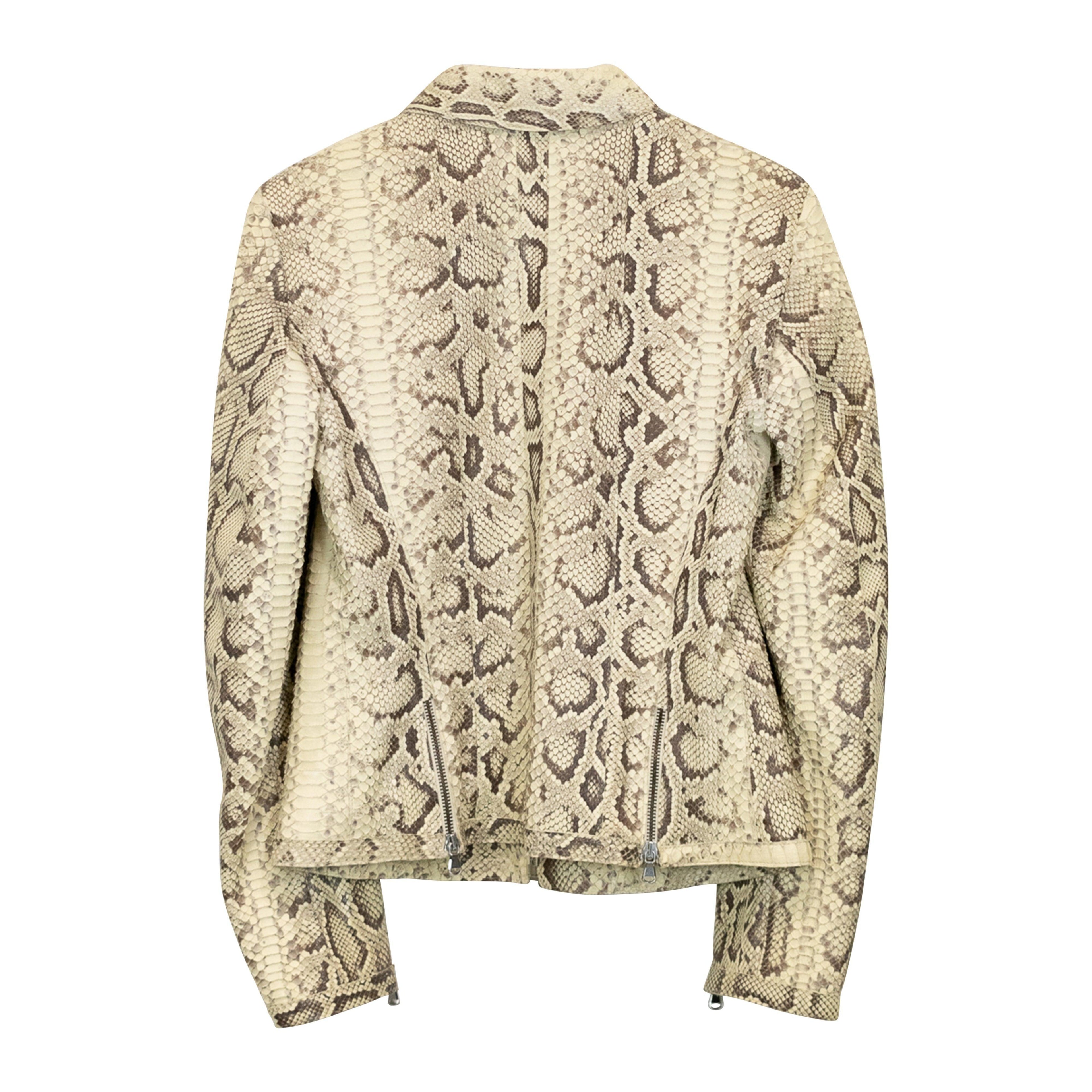 Snakeskin Jacket - 42