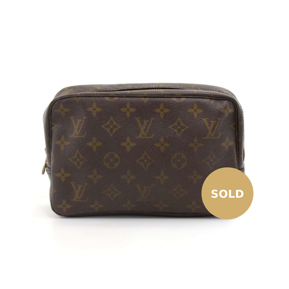 Louis Vuitto Trousse Toilette 23 Monogram Canvas Clutch Bag