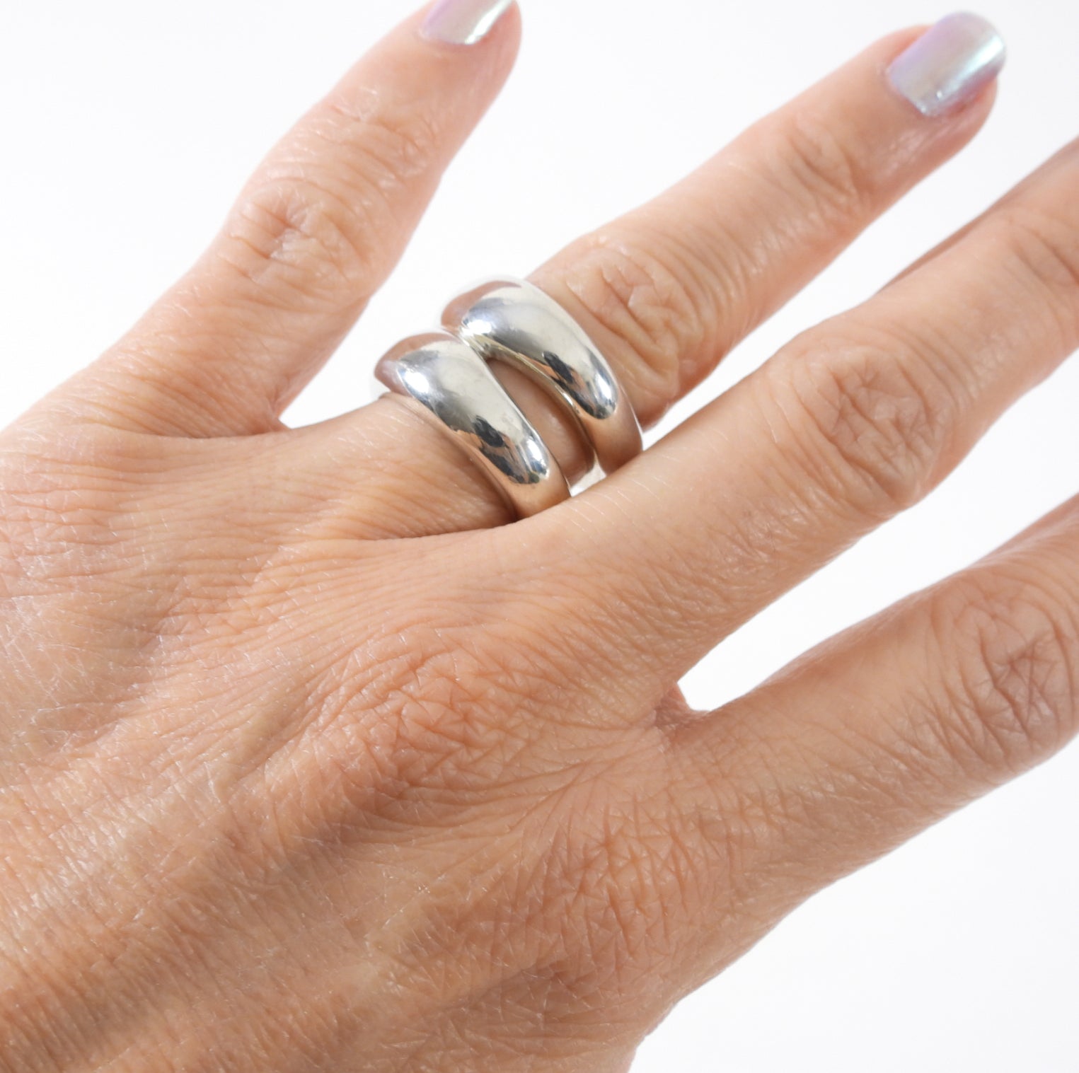 Sophie Buhai Sterling Silver Organic Stacking Single Ring - 5.5