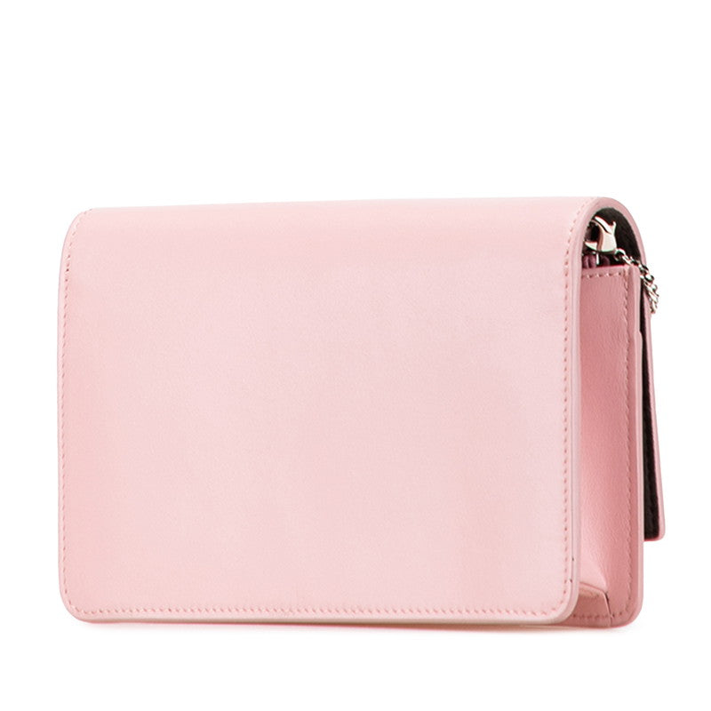 Fendi Hypnotize Leather Chain Shoulder Bag