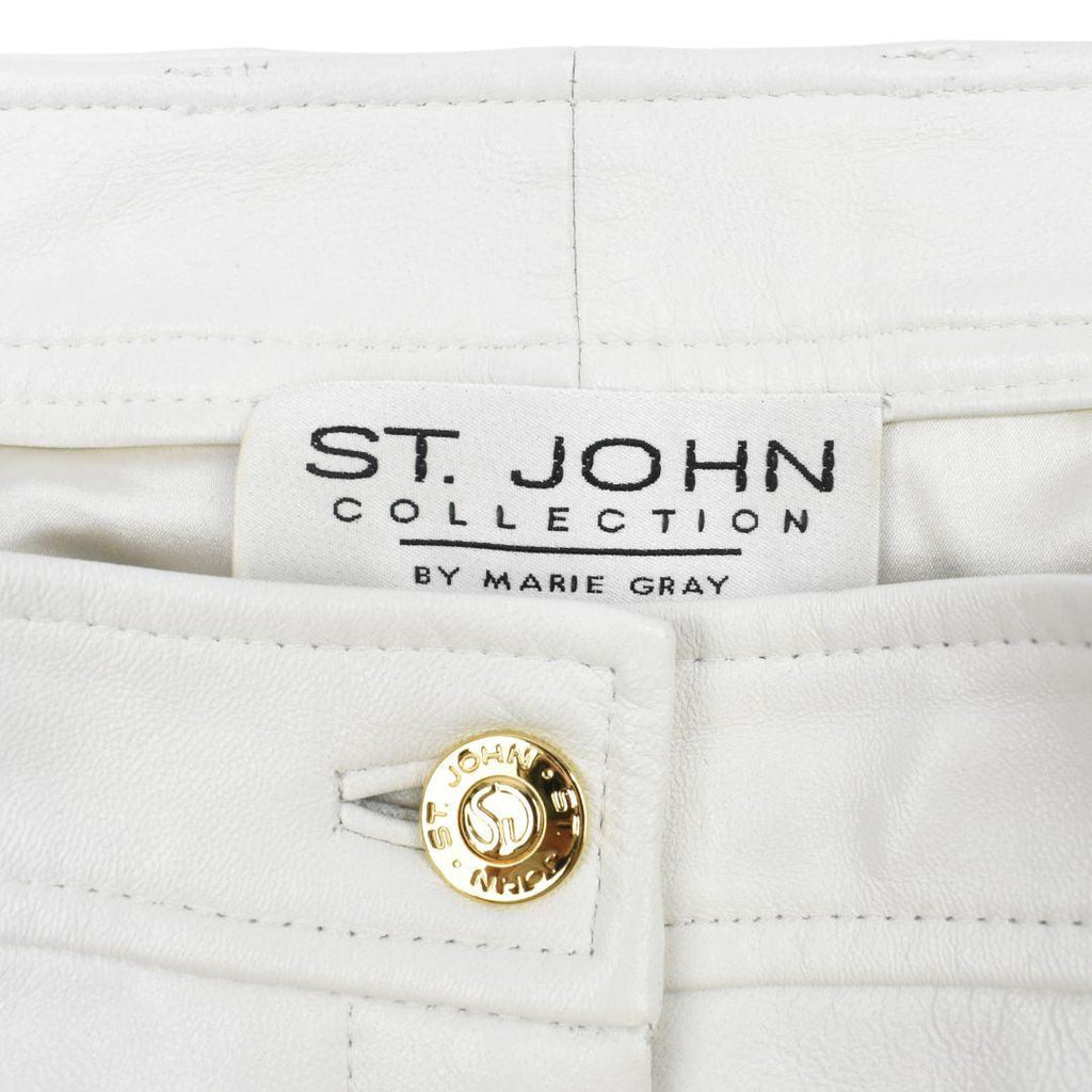 St. John Leather Pants - Women's 6
