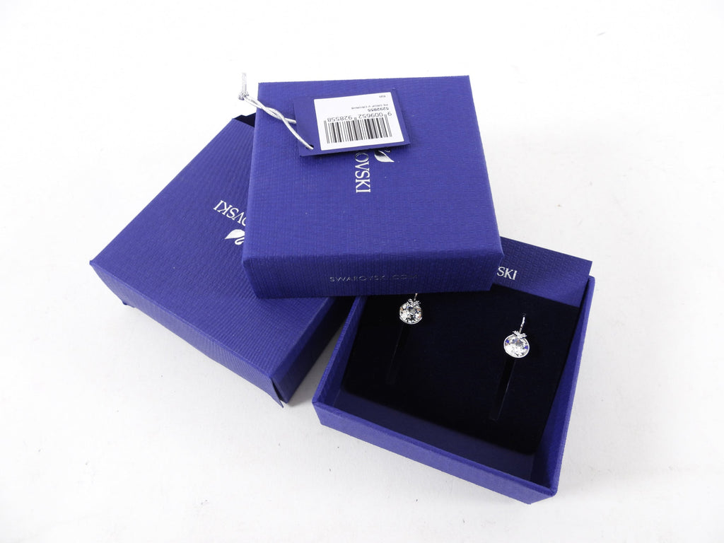 Swarovski Clear Round Crystal Earrings