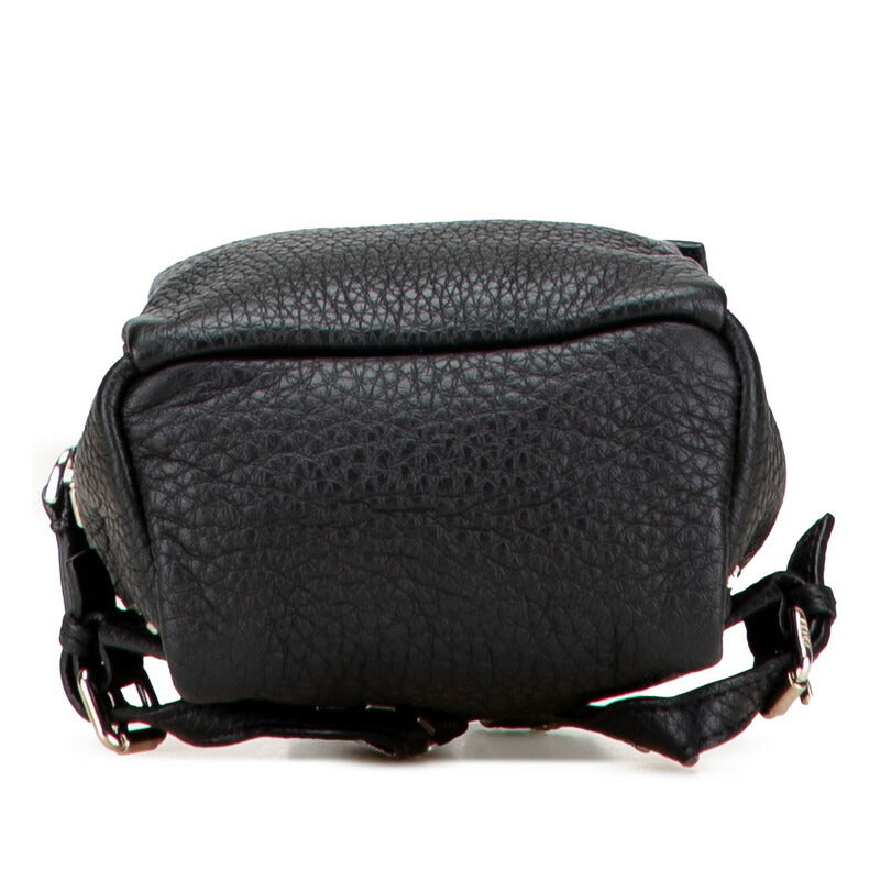 Fendi 7AR471 Leather Backpack Key Holder Bag Charm Pouch