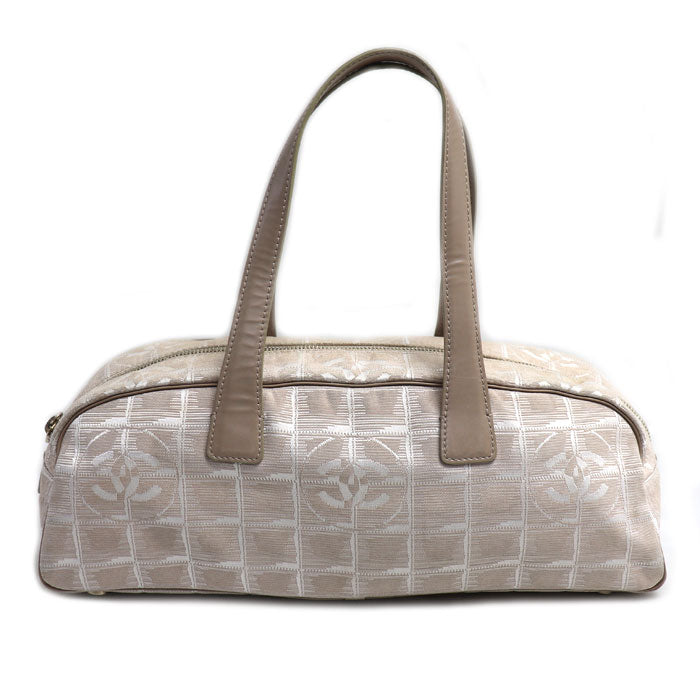 Chanel New Travel Line Nylon Boston Bag