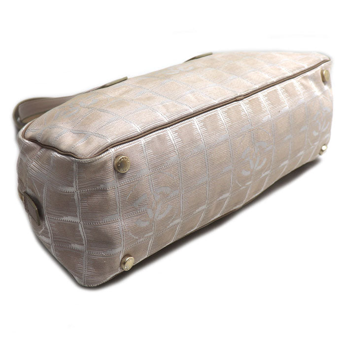 Chanel New Travel Line Nylon Boston Bag