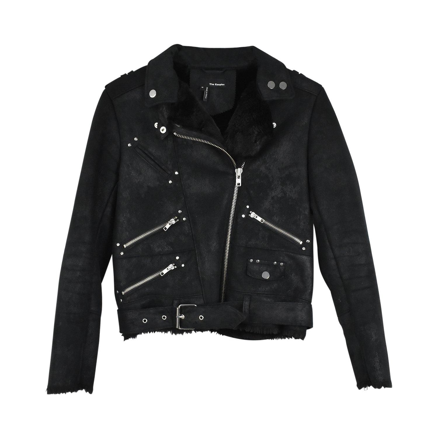 The Kooples Biker Jacket - Women's M