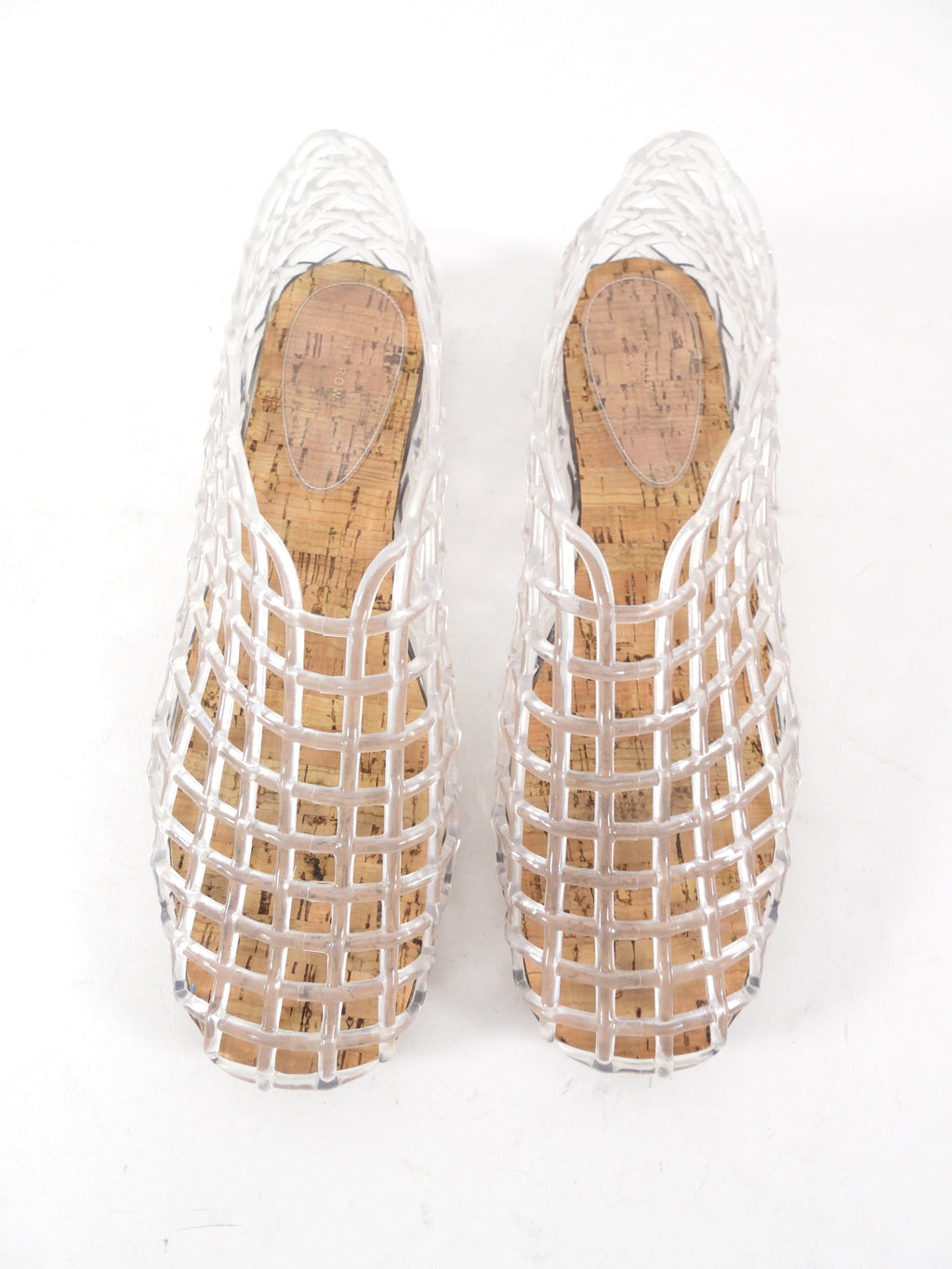 The Row Mara Clear Jelly Flat Shoes - 37