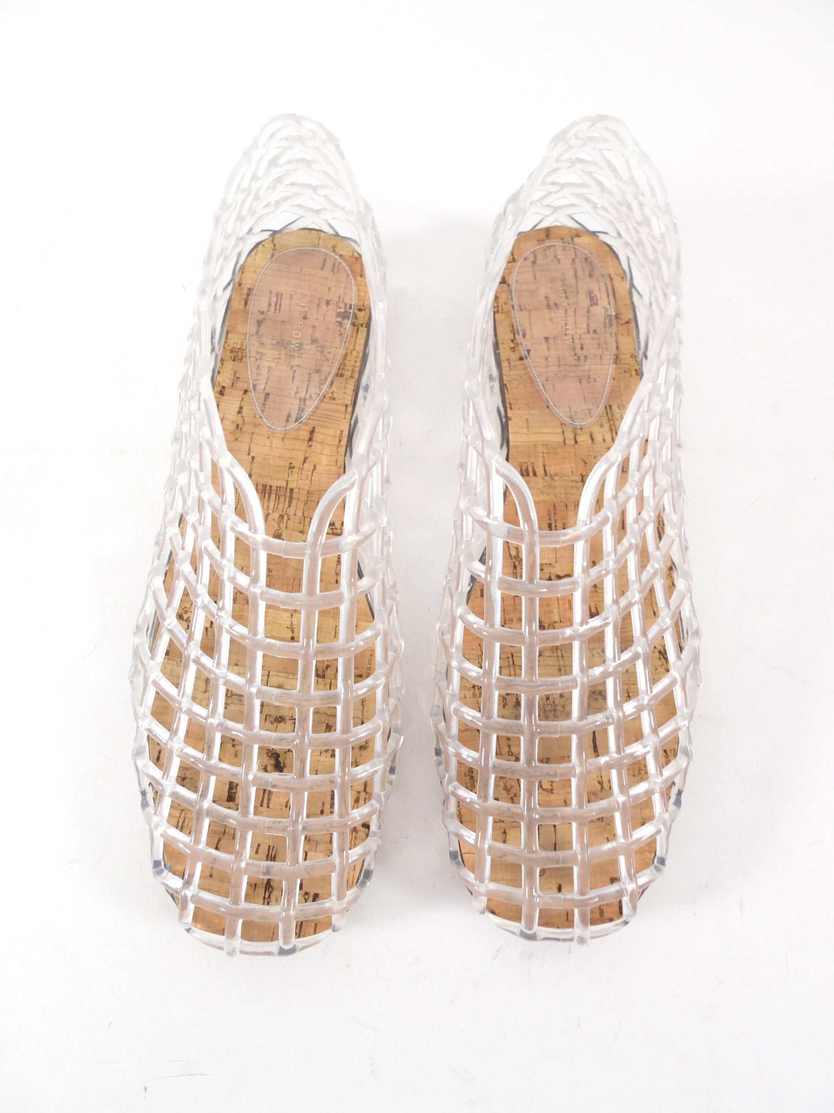 The Row Mara Clear Jelly Flat Shoes - 37
