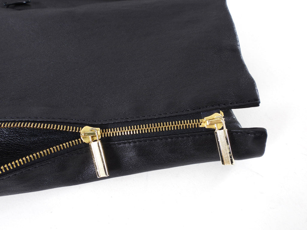 The Row Black Anasta Stretch Lambskin Zip Jacket - USA 6