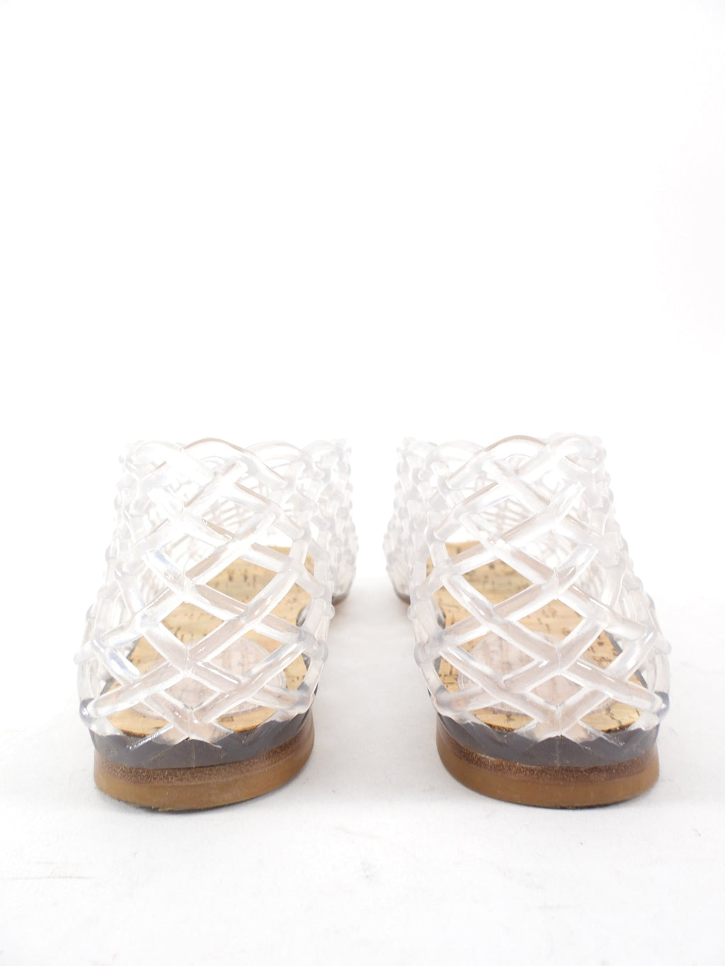 The Row Mara Clear Jelly Flat Shoes - 37
