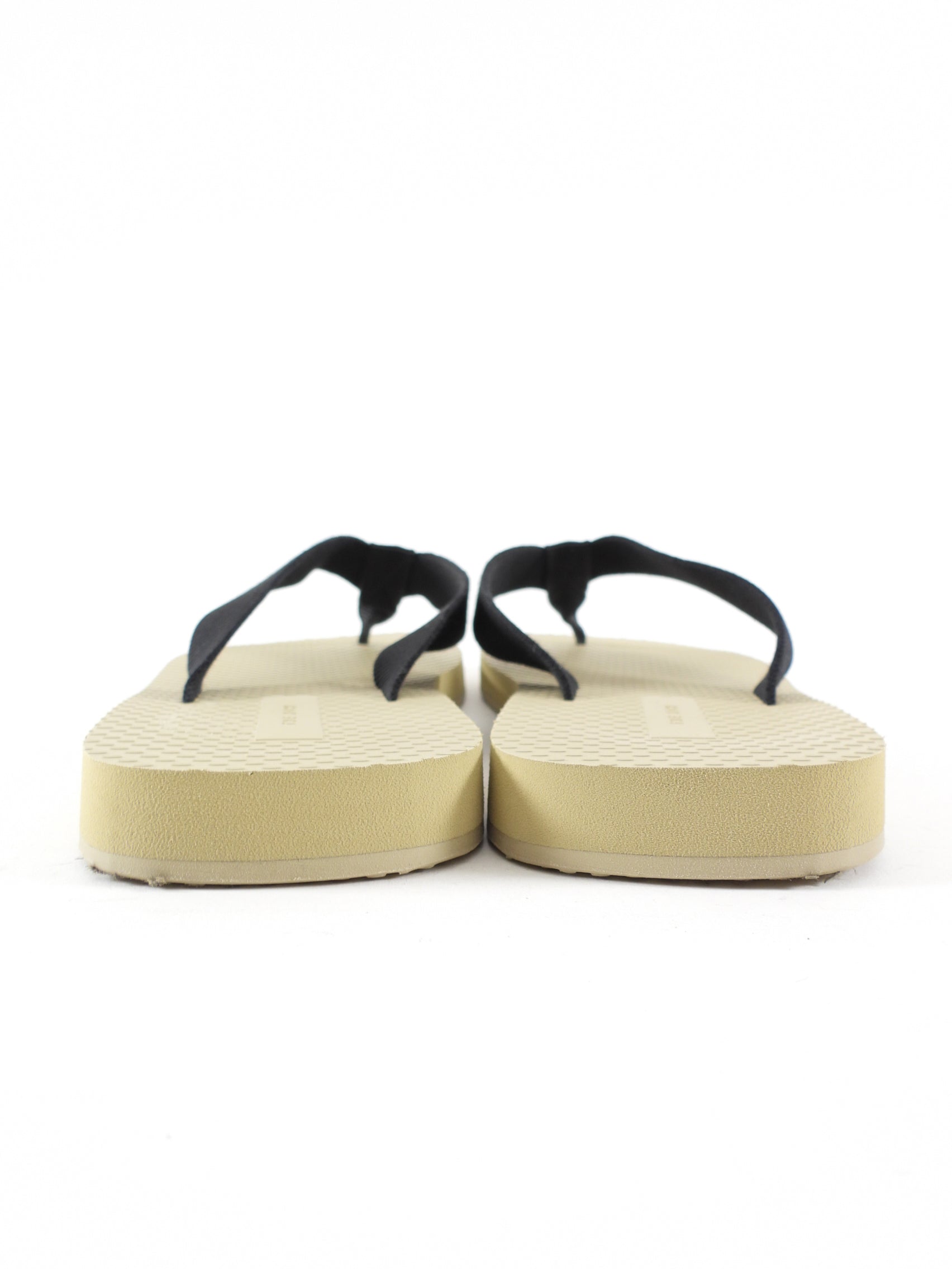 The Row Classic Black Dune Flip Flops - 37