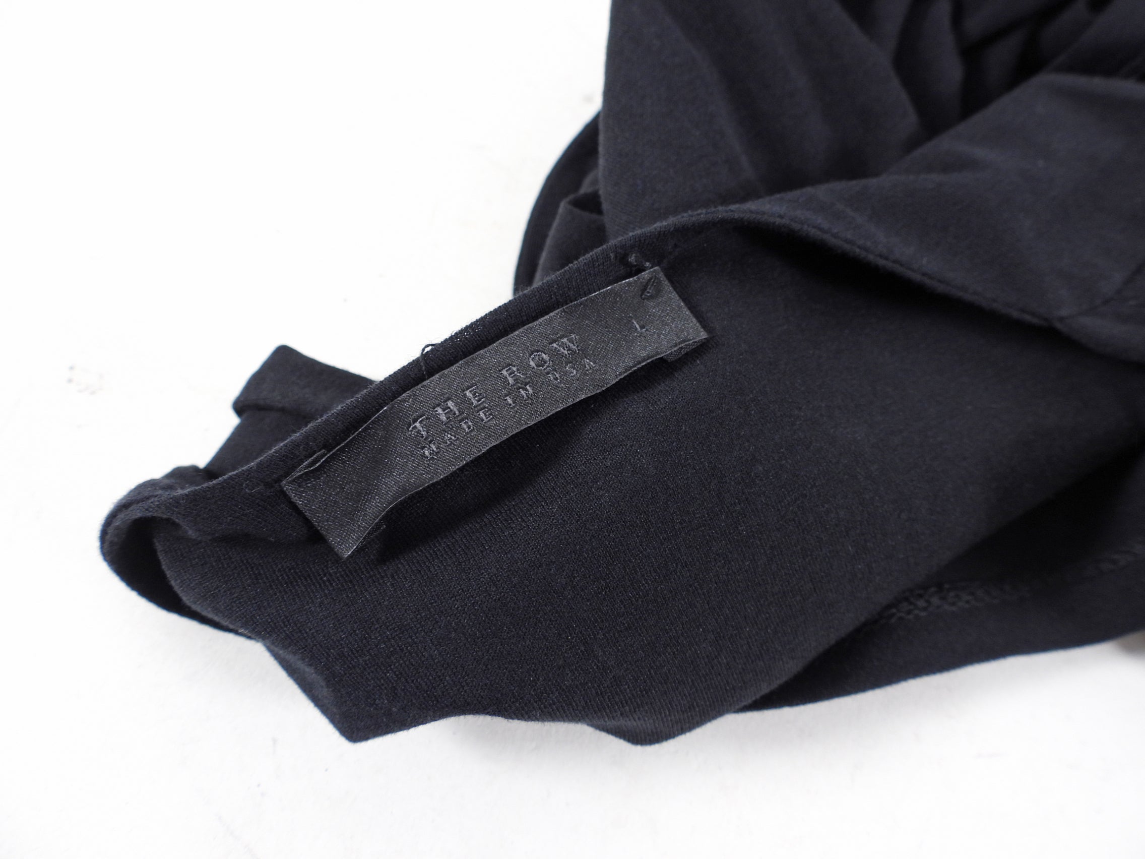 The Row Black Light Twist Racer Back Tank Top - L