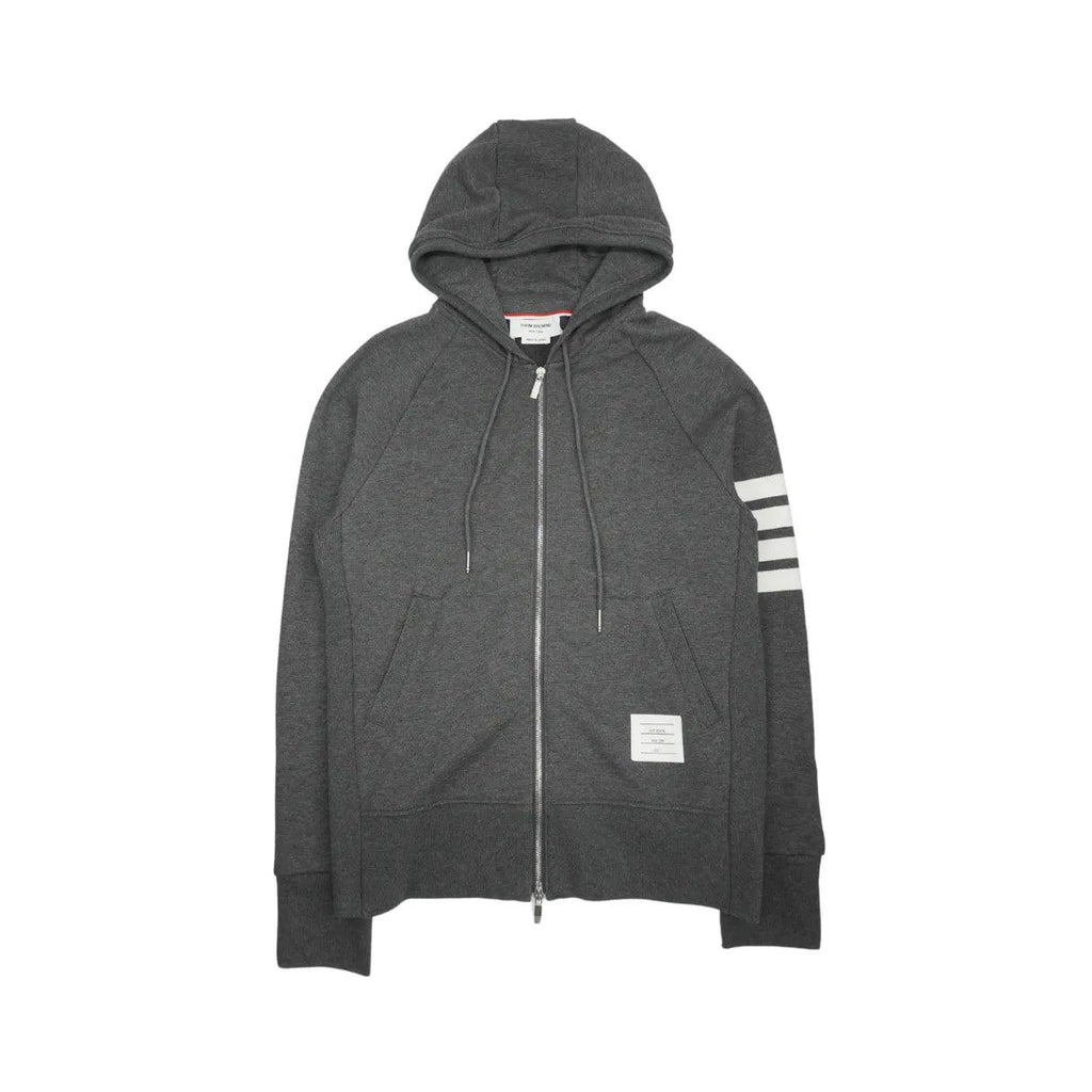 Thom Browne Zip-Up Hoodie - Men's 5