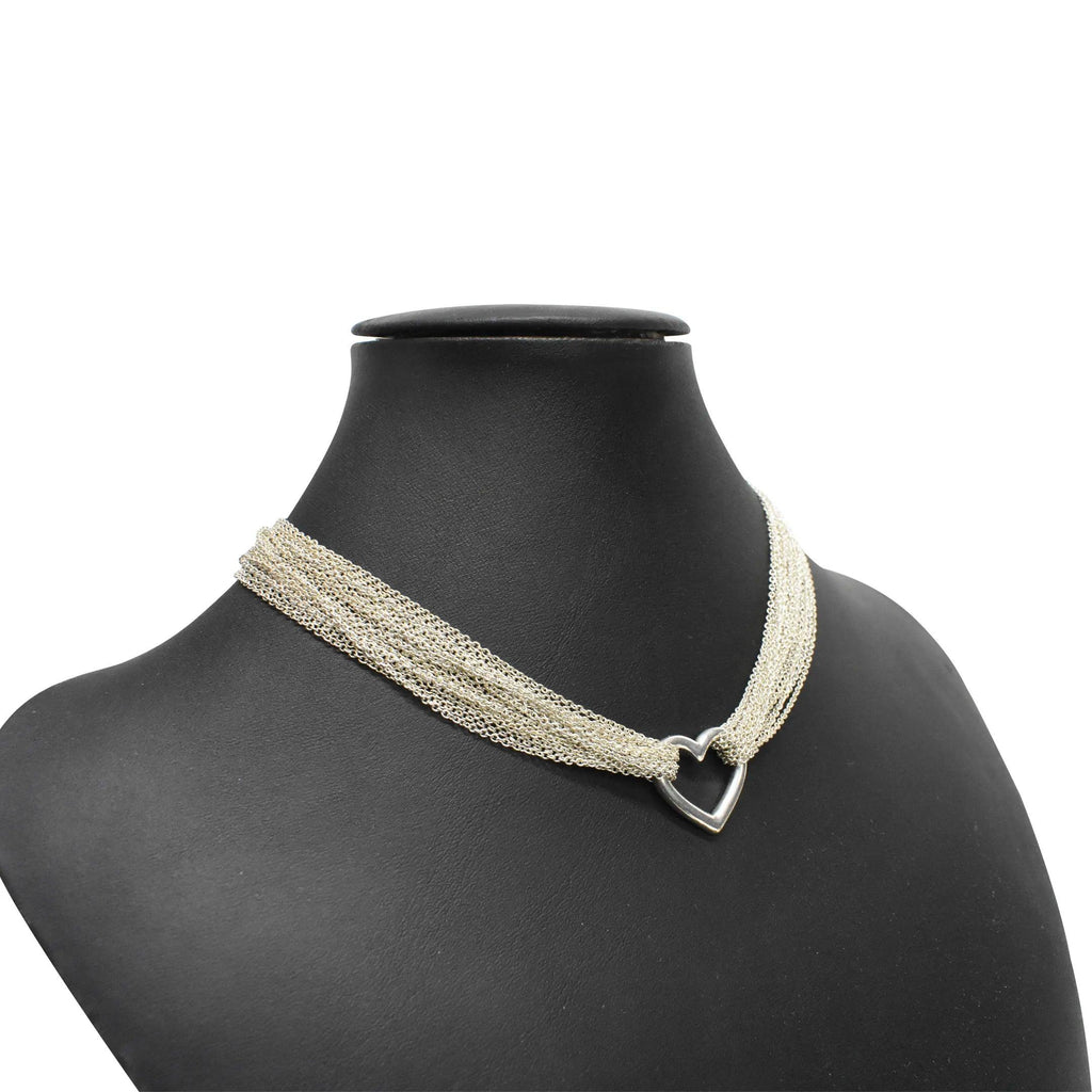 Tiffany & Co. Open Heart Necklace